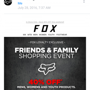 Fox Friends & Family Shopping Event